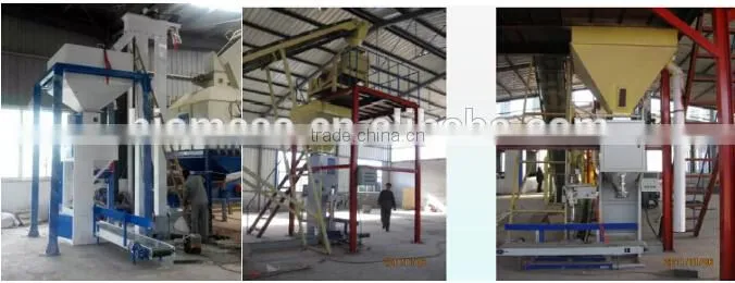 Wood pellets packing machine