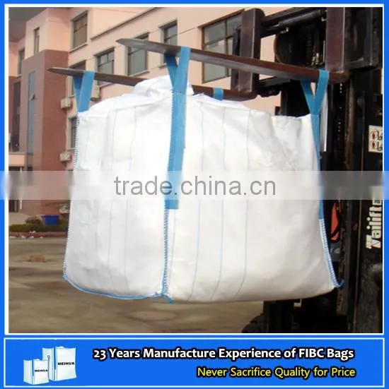 big bag 2 loops with open top and flat base