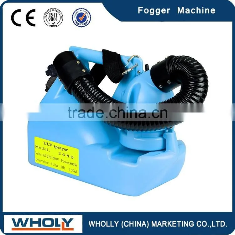 ISO9001 portable mini mosquito fog machine/ adjustable ULV Cold Fogger