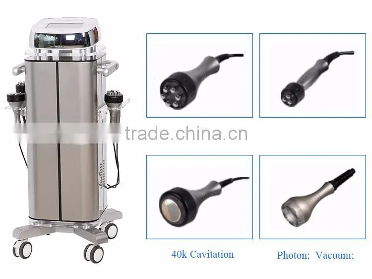 4 in 1 multifunctional multipolar rf cavitation slimming machine