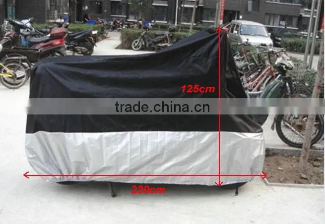 Universal Motorcycle Cover silver Rain Cover Waterproof & Dust-proof Uv protection Custom size and Color for Motorcycle