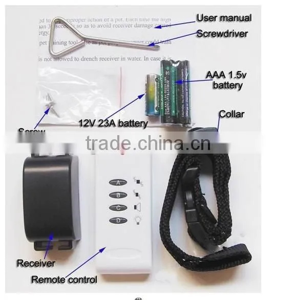 High quality factory price electric dog vibration training collars