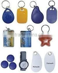 Bulk production NFC key tag for access control