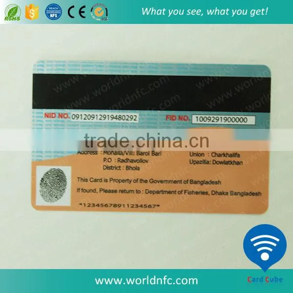 Magnetic stripe card,Plastic card,Pvc card