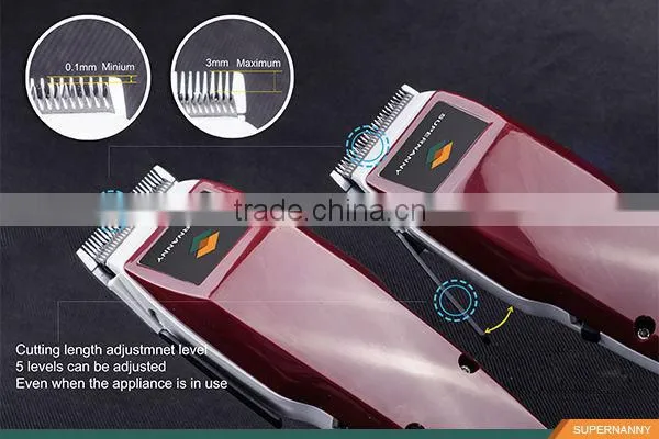 Professional Corded Copper Motor Electrical Hair Trimmer For Salon(SN-M01)