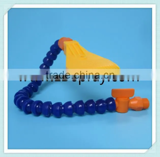 SS PP FLEXIBLE TUBE F757 1/4 BSPT ALUM OR F727F ABS WINDJET AIR NOZZLE