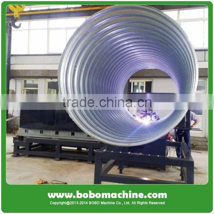 spiral corrugated culvert pipe making machine