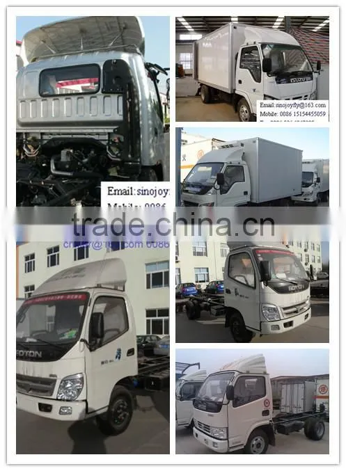 fiberglass isolated truck box in panels special vehical