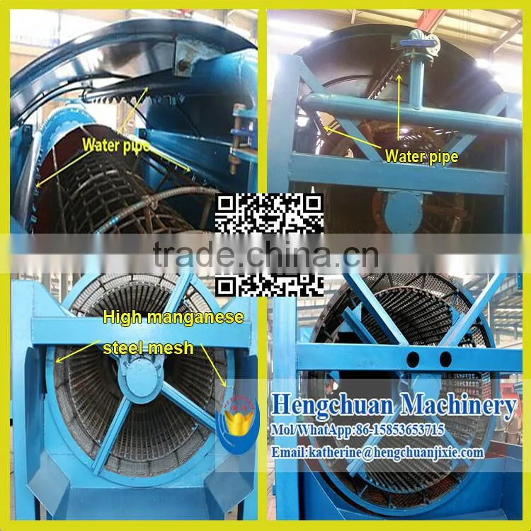 Clay Drum Screen for Placer Commercial Choice Big Capacity Mobile Gold Washing Machine Trommel