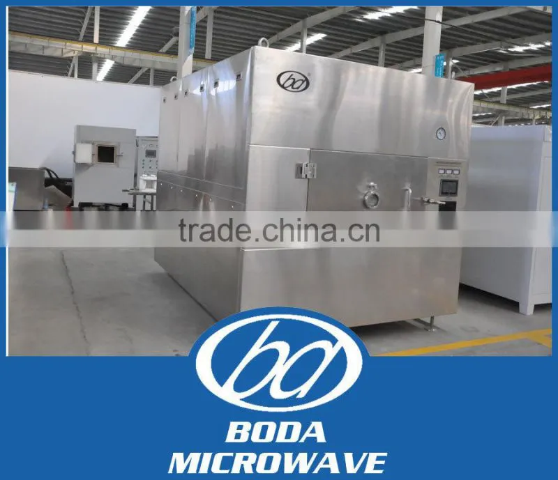 batch type microwave vacuum industrial fruit dryer