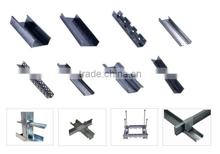 Drywall Steel Profiles Building Construction Materials Metal Stud
