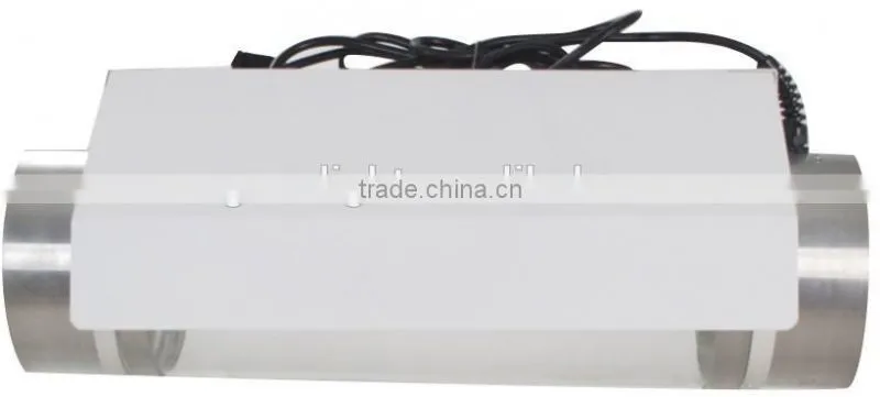 AIR COOLED REFLECTOR COOLTUBE WITH INSIDE AND OUTSIDE ALUMINUM WINGS