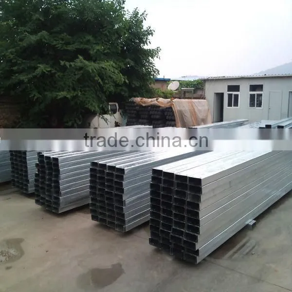 Steel construction profile Z-Section steel purline