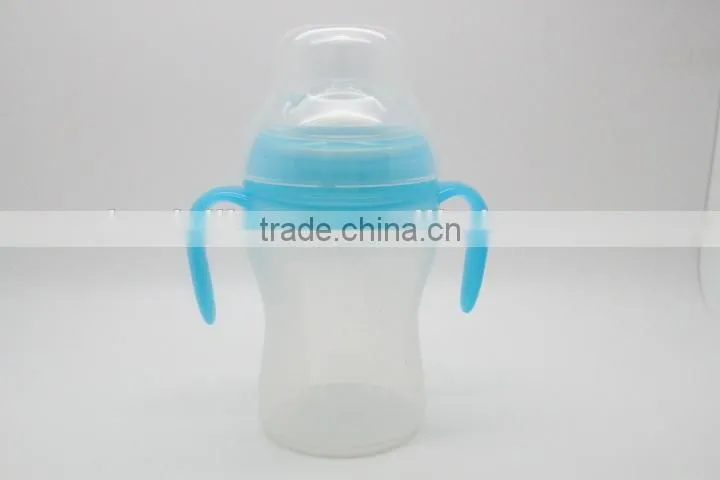 High quality eco-friendly silicone baby feeding bottle