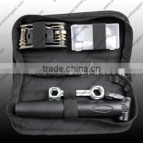 bicycle emergency tool bag for repairing