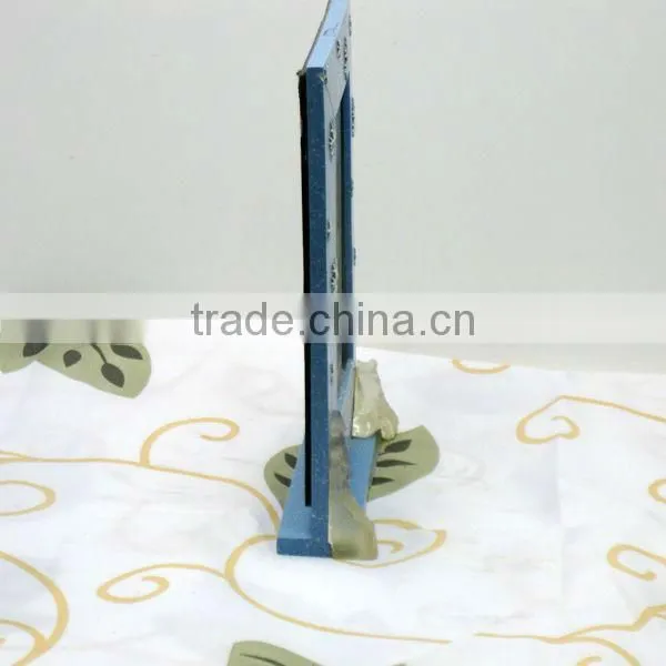 F6 blue nice snow design resin picture photo frame
