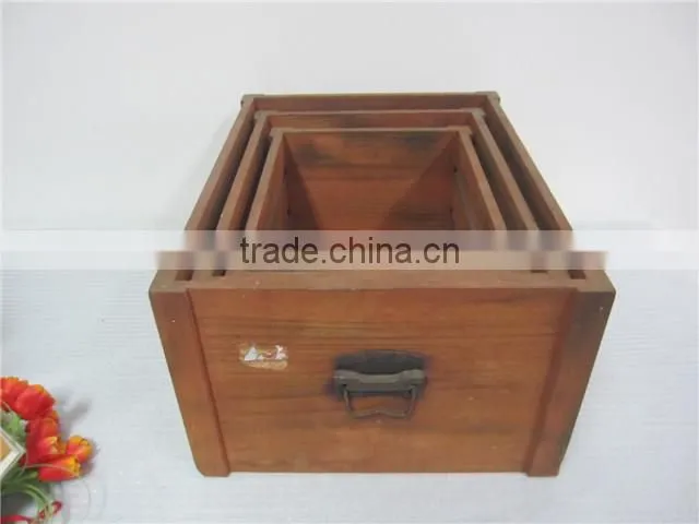 unfolding paulownia wooden crate for bottles egg fruit