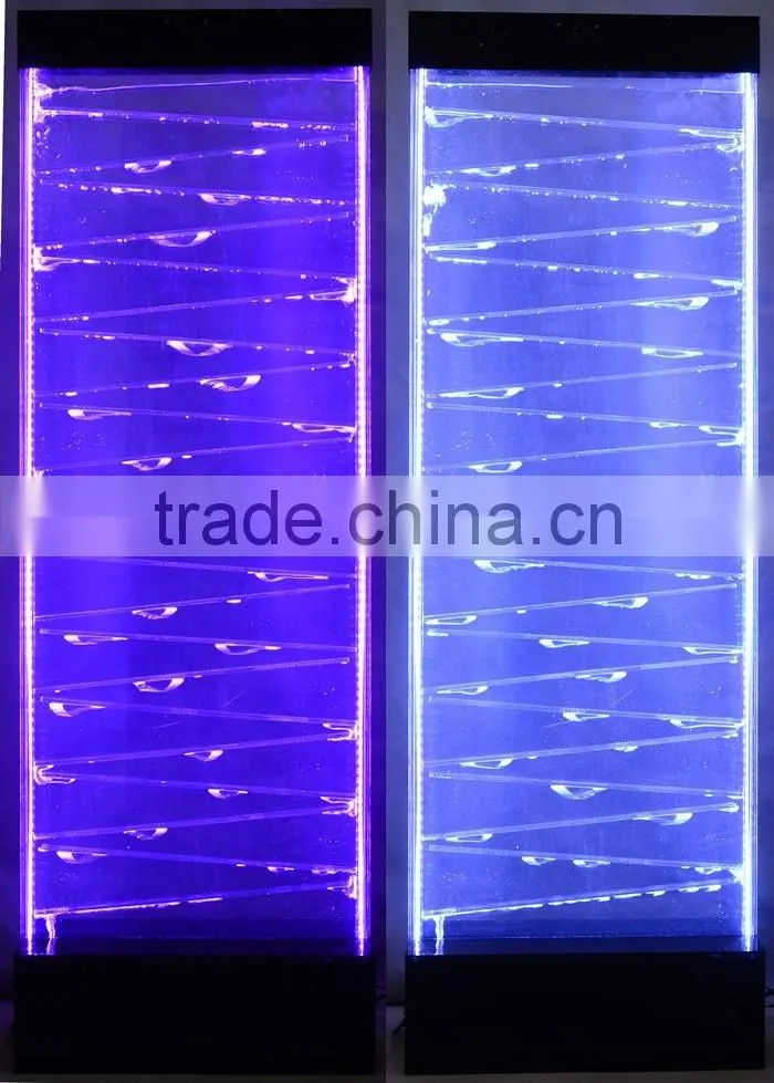 lighting aquarium dancing water bubble led light wall night club