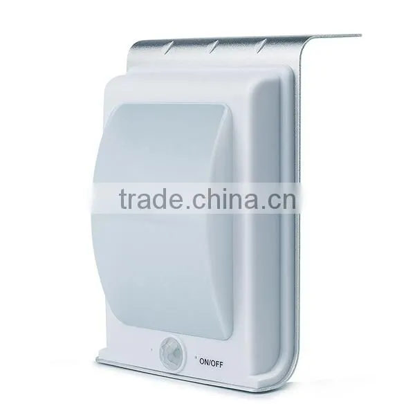 bright solar power outdoor motion sensor led light