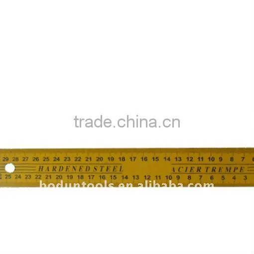 G6014A Yellow Steel Try Angle ruler