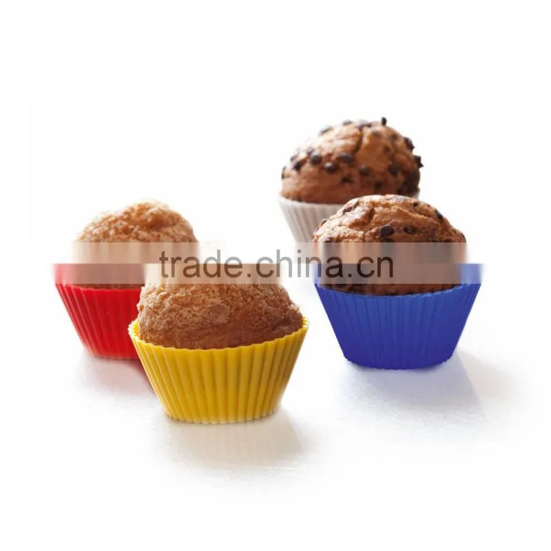 Silicone Cake Cupcake Mold Case Muffin Chocolate Cookie Baking Mould
