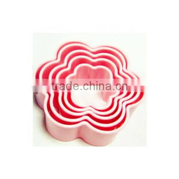CC-6886 5-Piece flower shape cookie cutter / Cookie Tools