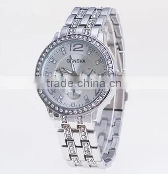 Wholesale cheap decoration watch luxury diamond man watch for gift