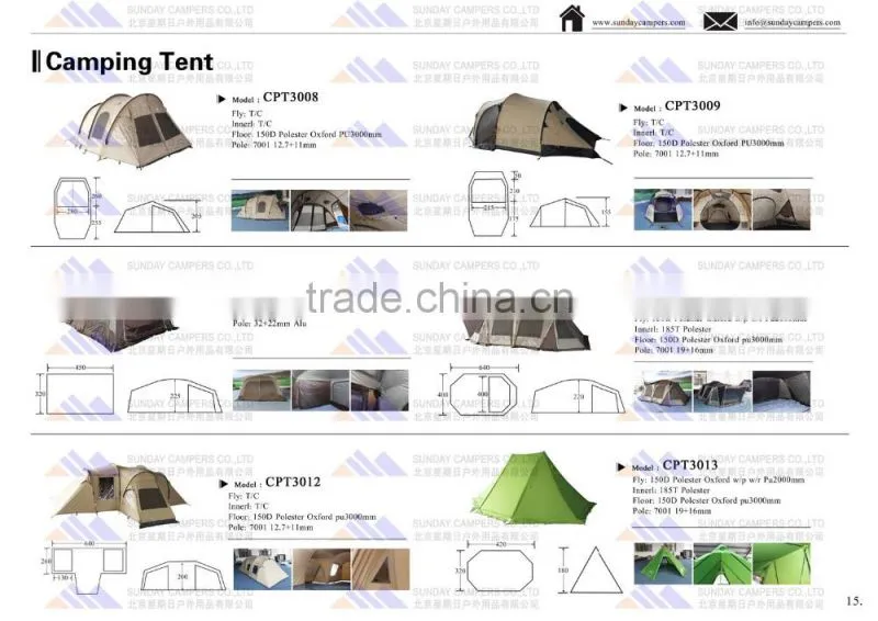 Pop Up Tent camping house for campers