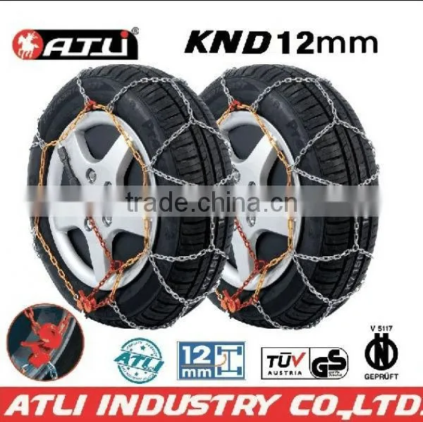 ATLI KN12mm steel zinc plated snow tire chains tyre chain anti skid chain