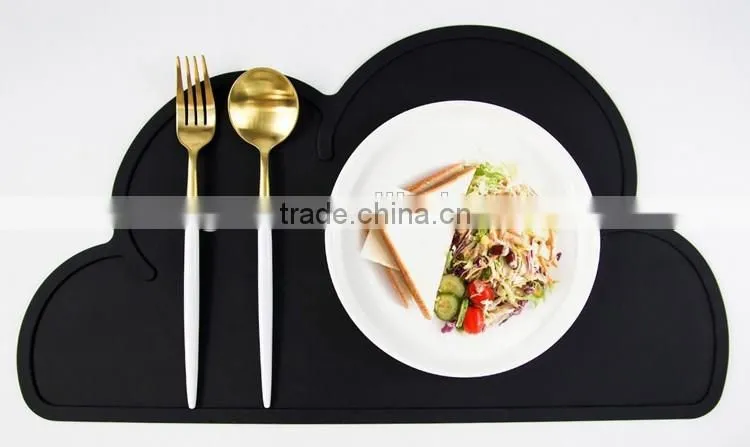 Eating on the Cloud Silicone Placemat For Kids