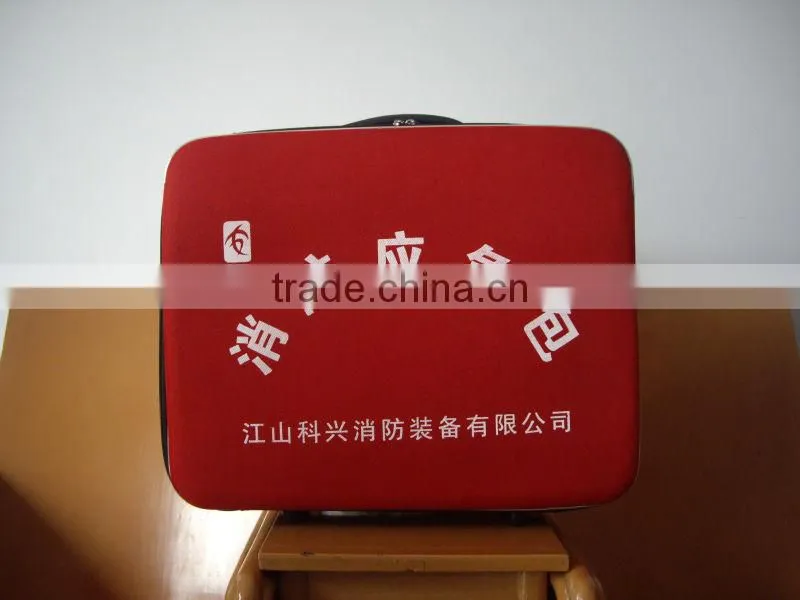 First aid Red Fire Emergency Bag