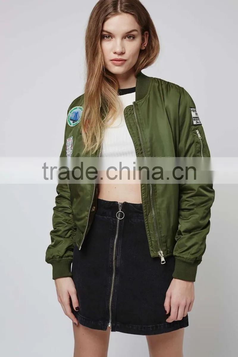 Custom Sublimated Man Woman Winter Casual Jackets, Bomber Jackets Wholesale