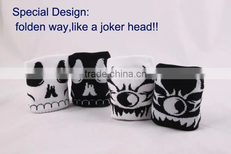 unisex combed cotton disposable breathable halloween funny toe socks