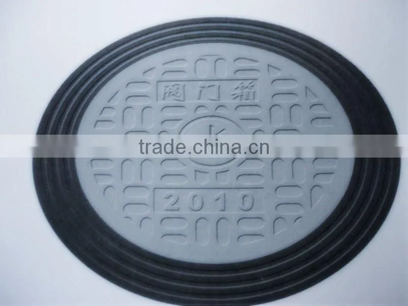 Round 510 steel fiber manhole cover