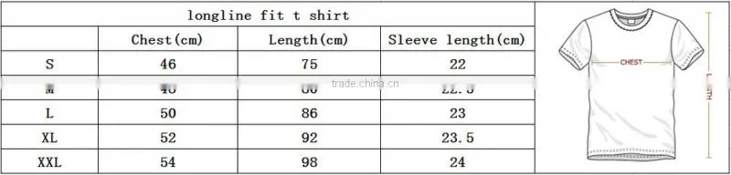 curve bottom t shirt, mens curve t shirt sublimation printing