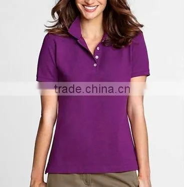 WOMEN'S BLANK POLO SHIRT