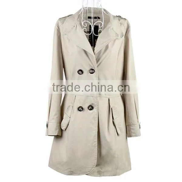 MOQ 1 pc hot sale casual design spring new Korea style slim with belt comfortable sport windbreaker women coat