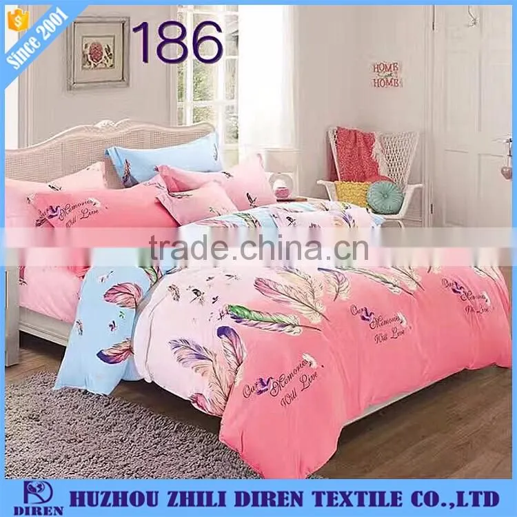 High Quality hotel 100% cotton Comfortable 4 Pieces Duvet Cover Set
