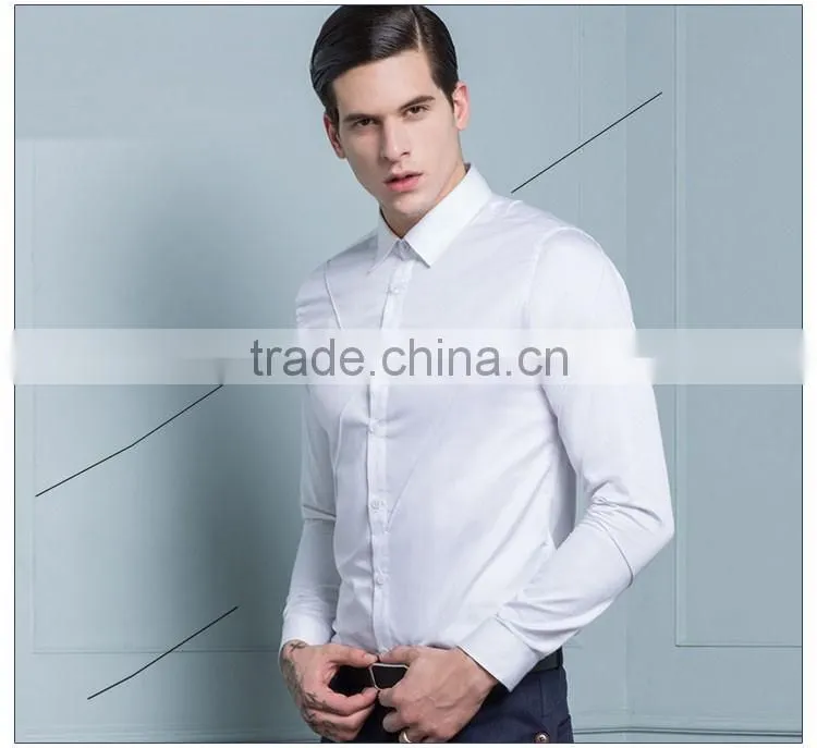 Fashion White Shirt Of Western Formal Wear For Men