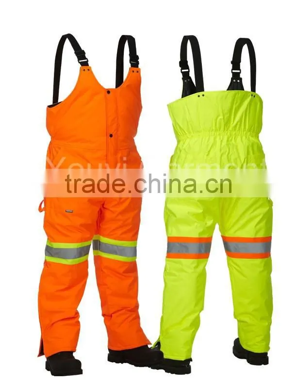 Hot Sell Heavy-duty Fluorescent Green/orange Overall