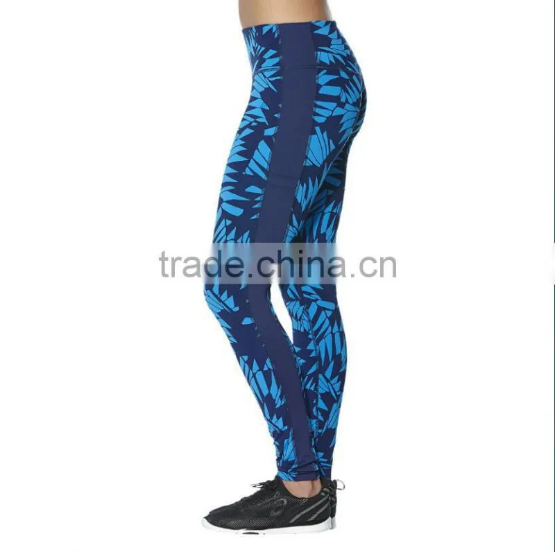 Hot Sale Womens Fitness Capris Colored Tights Custom Print Yoga Pants