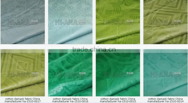 100% Cotton Damask Fabric for African Fabric