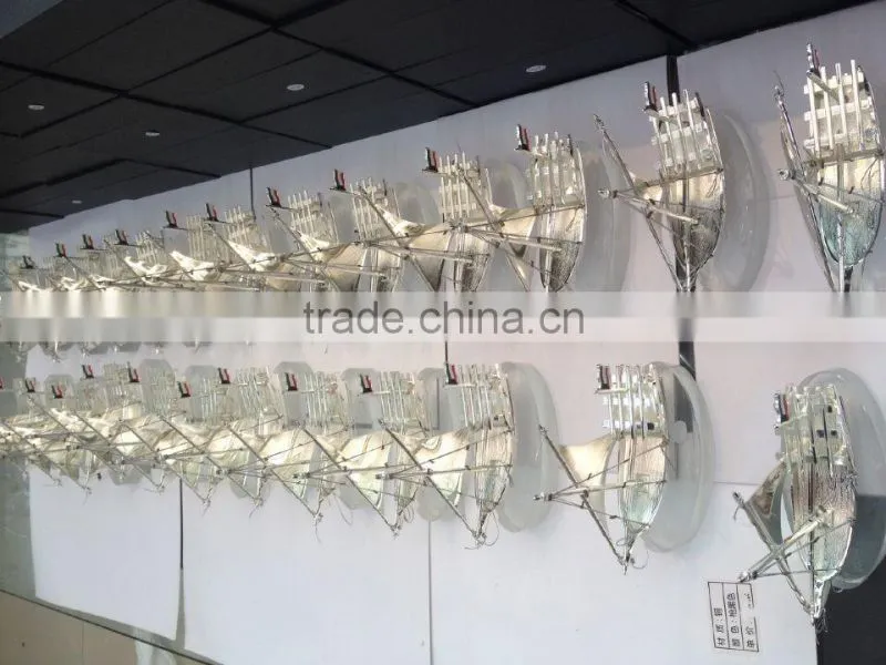 2017 NEW DESIGN real golden plated Dhow Model For kuwait Gifts