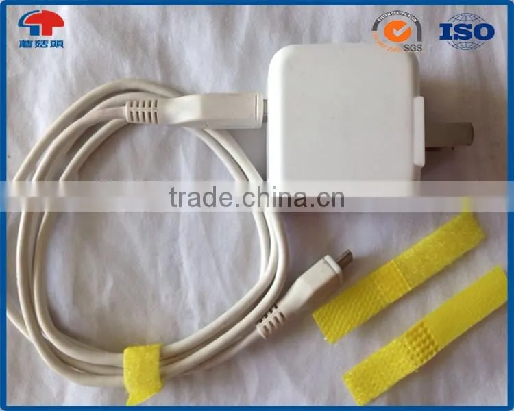 Hook and loop cable tie for electrial wire & cables