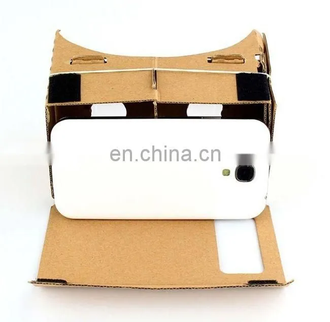 Cardboard 3D VR Virtual Reality Google Headset Movie Games Glasses for Phones VR002
