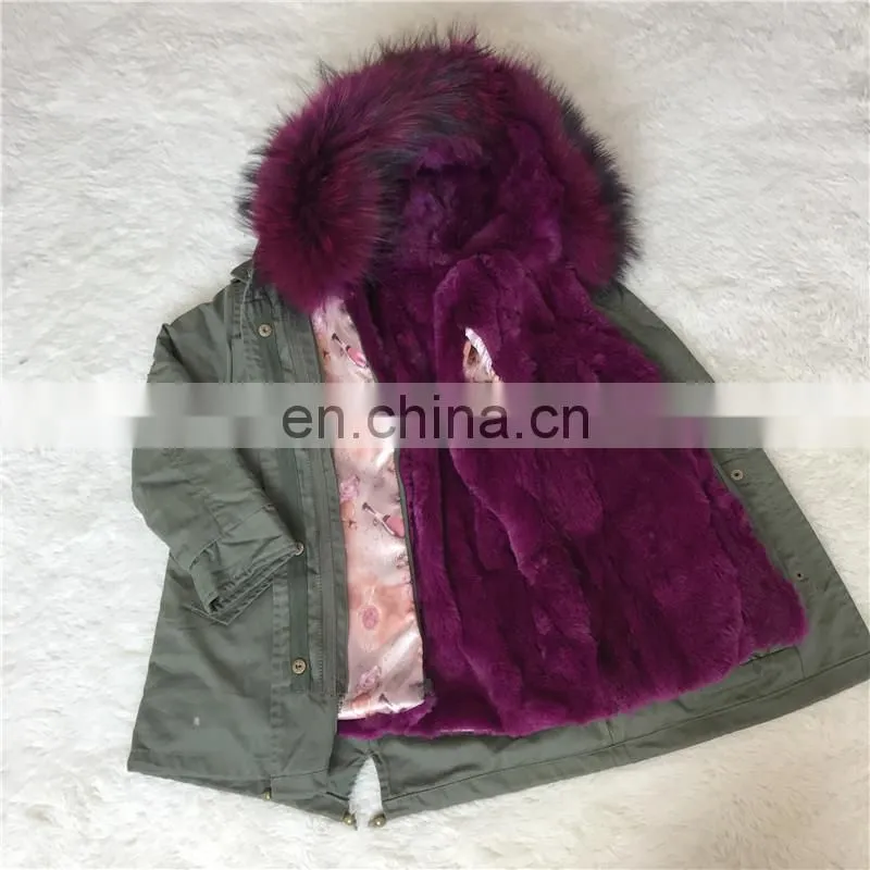 Newest Baby Products China Suppliers Child Genuine Rabbit Fur Kids Winter Clothes