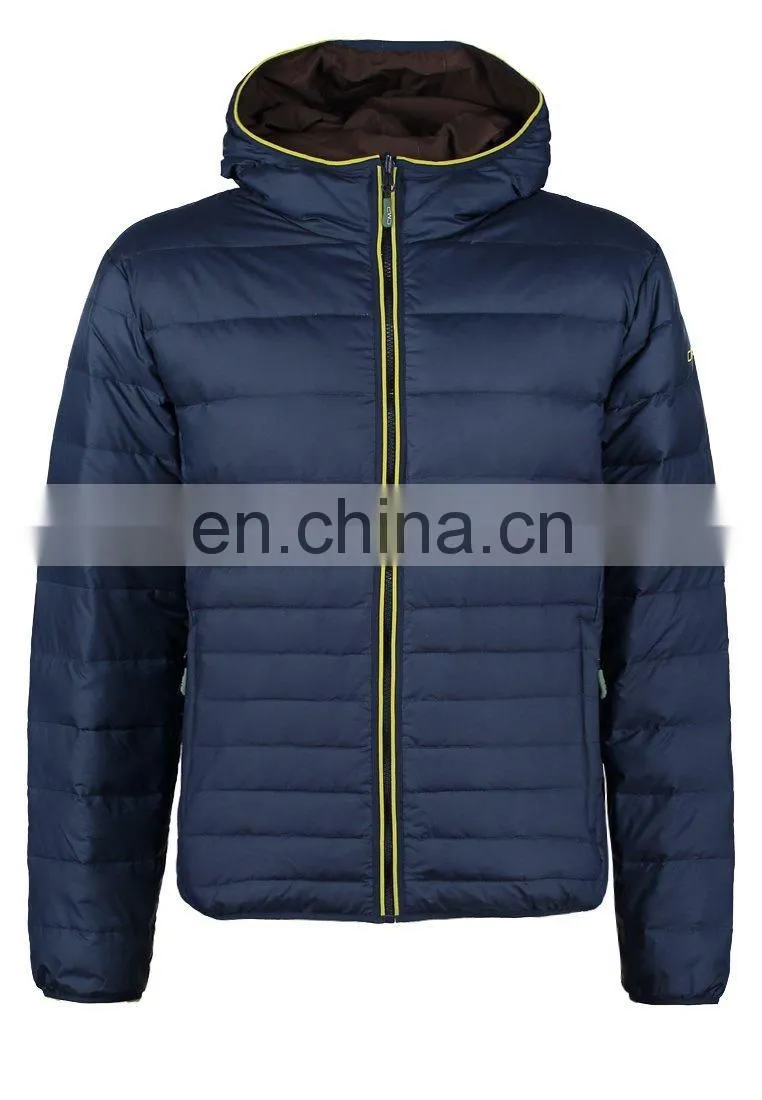 men modern artificial light down jacket