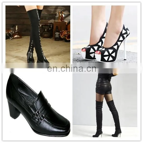 Embossed synthetic shoe lining PU leather