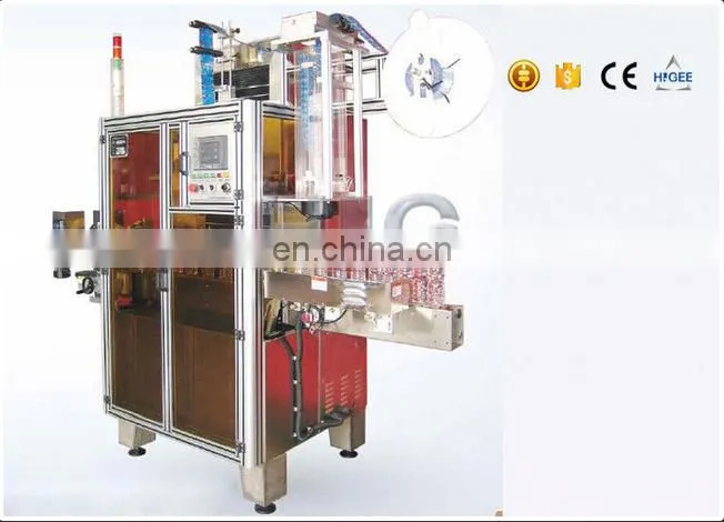 new hot sale Best Price Automatic plastic packing lip balm labeling ice cream paper cone sleeve forming machine HTB - 250