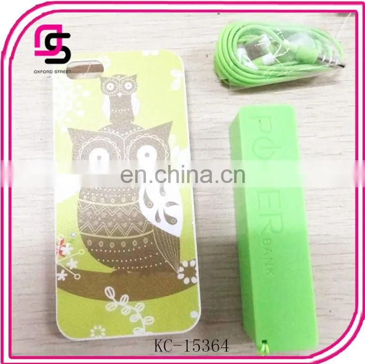 Plastic phone case set for 2014 with animal design